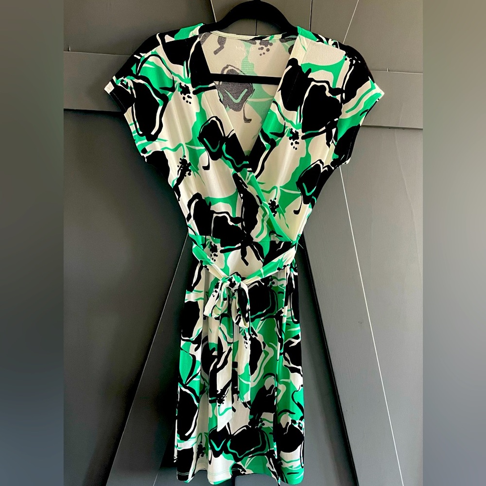 Nine West faux wrap dress